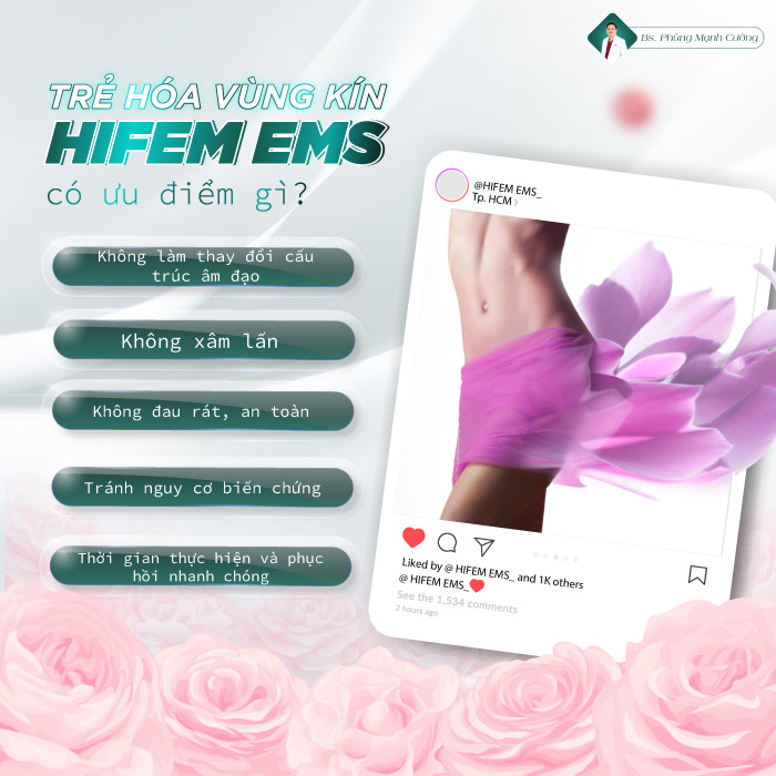 CÔNG NGHỆ TRẺ HÓA VÙNG KÍN HIFEM EMS 18 CÔNG NGHỆ TRẺ HÓA VÙNG KÍN HIFEM EMS