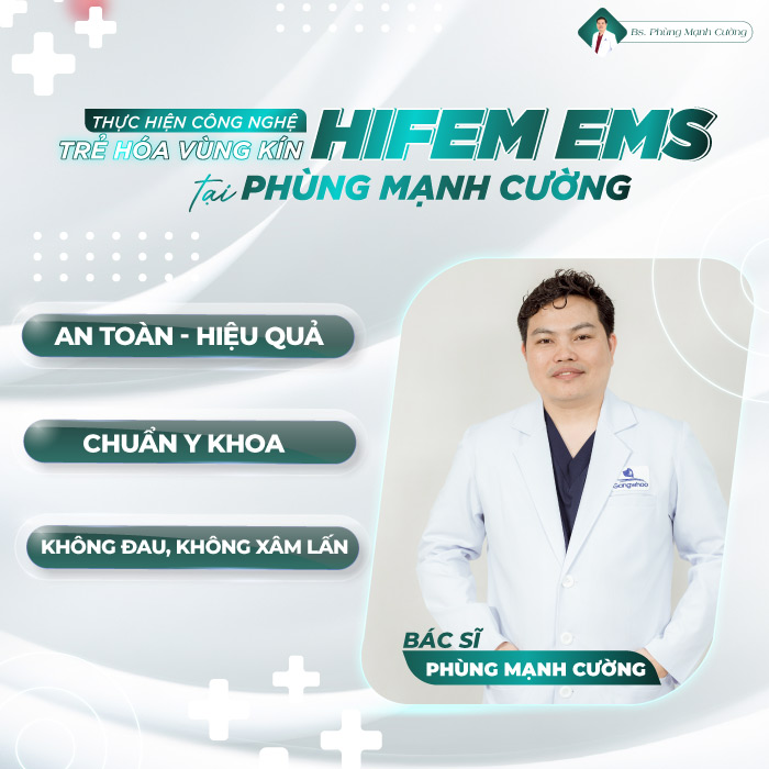 CÔNG NGHỆ TRẺ HÓA VÙNG KÍN HIFEM EMS 23 CÔNG NGHỆ TRẺ HÓA VÙNG KÍN HIFEM EMS