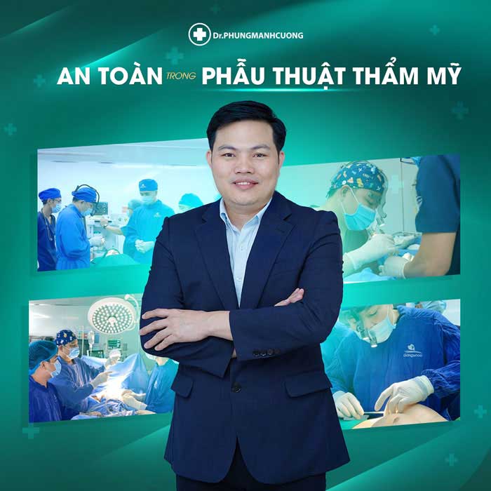 Bác sĩ Phùng Mạnh Cường có nhiều năm kinh nghiệm trong phẫu thuật độn cằm