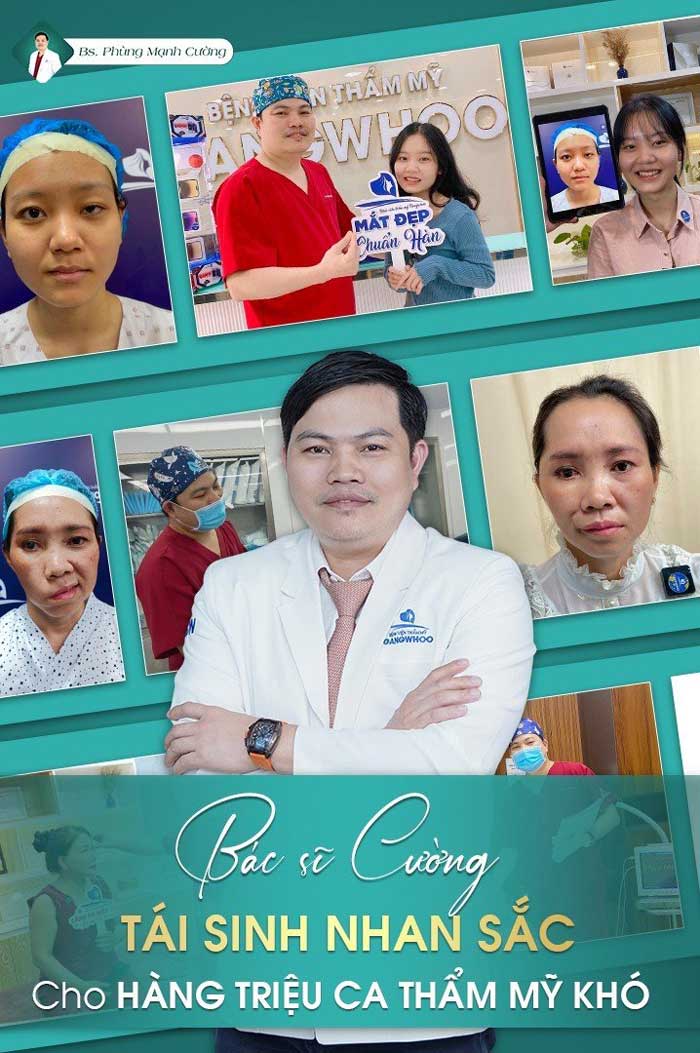 Bác sĩ Cường - Vị bác sĩ có nhiều năm kinh nghiệm trong ngành thẩm mỹ