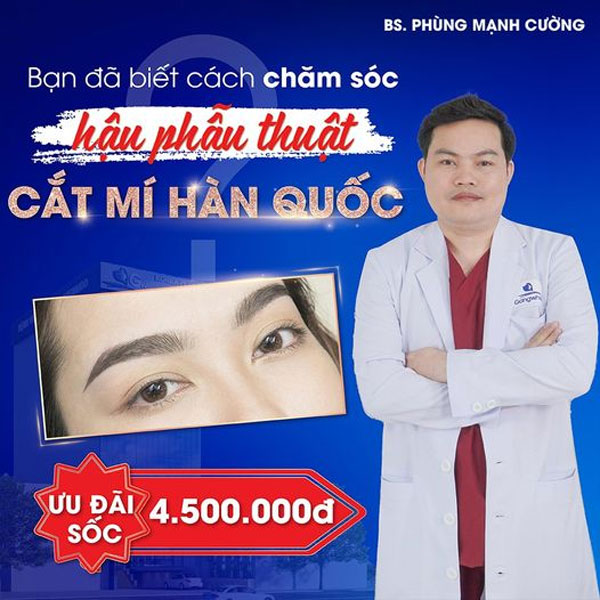 Cắt Mí (Hàn Quốc) Mang Lại Hiệu Quả Bất Ngờ