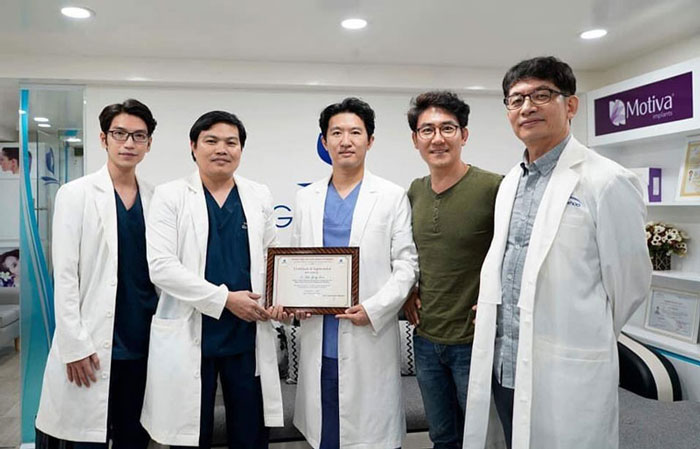 Đội ngũ bác sĩ tu nghiệp tại Hàn Quốc