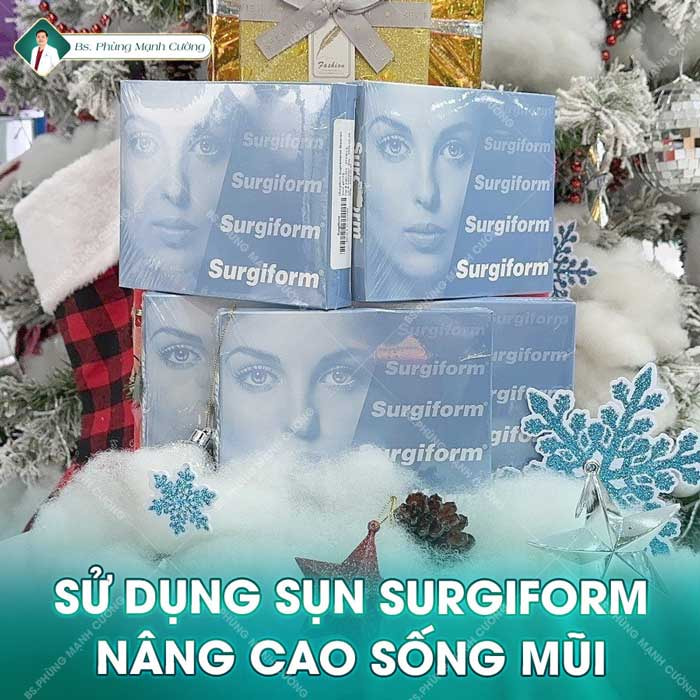 Sụn Surgiform hiện đang là sụn nâng mũi tốt nhất