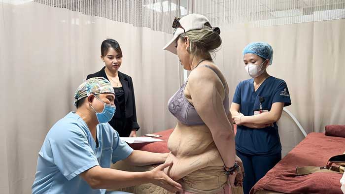 Hút mỡ bụng giúp sức khỏe được cải thiện